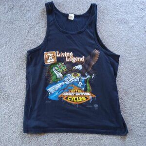 HARLEY DAVIDSON BLACK TANK TOP